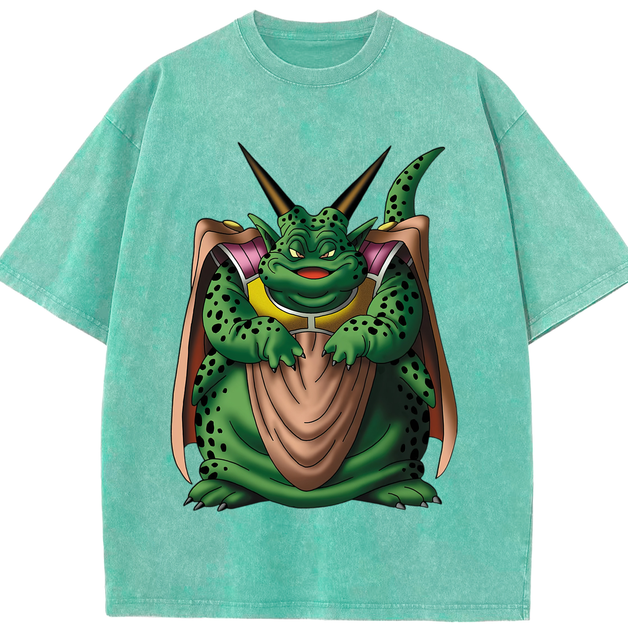 （画像用） ドラゴンクエスト Doragon Kuesuto Dragon Quest 綿100% ヴィンテージ風 半袖Tシャツ（フロントプリント）